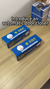Hydraulic Door Closer Auto Close Buffered for Fire Adjustable for Home Commercial Use