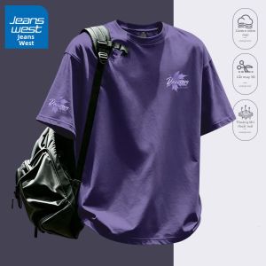 Jeanswest | Áo Thun Cotton Tay Ngắn Form Rộng