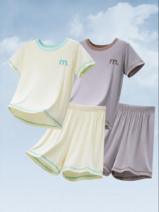 YINGXIAOYA | Đồ Mặc Nhà Mát Lạnh Cho Trẻ Em Quần Áo Ngủ Mùa Hè Modal Cotton Icy