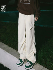 Fall New Style Mens Casual Pants Loose Fit Soldier Workwear Trousers Fashionable Design Comfortable Riding Long Trousers