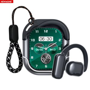 NEWMSNR Screen Touch Control Wireless Earbuds 9D HiFi Deep Bass Bluetooth Earphone With HD Microphone Waterproof Sweatproof Sport Headset