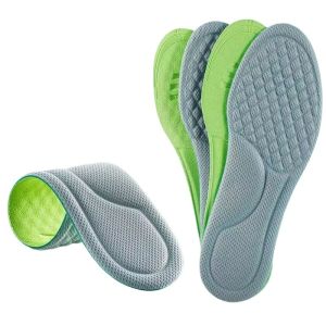 Odor-Neutralizing Sports Shoe Insoles Comfortable Long-Wearing Anti-Slip Sweat-Absorbent Artemisia Stone Massage Foot Care