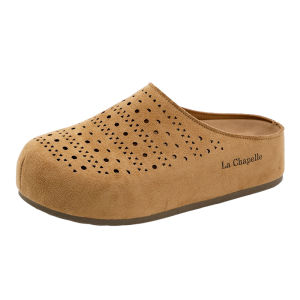 La Chapelle | Versatile Summer Flat Heel Platform Slip-Ons with Soft Soles