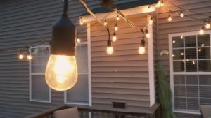 5-50เมตร สายไฟห้อยระย้า ขั้วe27 ด้วย LED 3W สินค้า หลอดปิงปอง