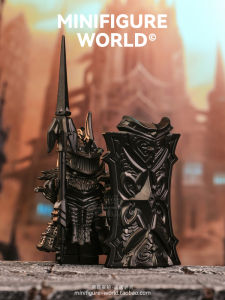 Demons Soul High Tower Knight Soldier Medieval Armor Game Third Party Building Blocks Assembly Model Toy Collectible