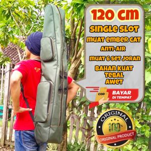 TAS JORAN PANCING 120CM ALL NEW SERIES WATERPROOF ANTI AIR DARI KAIN TERPAL TRUK