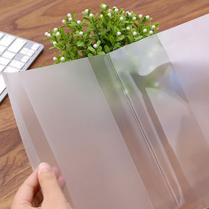 DISCO BEAR | Non-slip Frosted Transparent Soft Book Cover