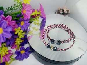 Gelang tridatu couple / Gelang tridatu asli Bali inisial huruf /Gelang tridatu couple / Gelang tridatu / Gelang tridatu asli Bali original / Gelang tridatu pria wanita anak anak dan sewasa