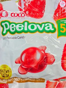388g PEELOVA STRAWBERRY SOFT PEELABLE CANDY/loot bag fillers/paninda/giveaways/party favors.