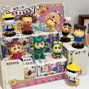 Authentic Crayon Shin-Chan COS Series Blind Box Funny Creative Toy Figurine Adorable Gift Display Piece for Girls