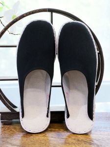 Dép Vải Thủ Công Bắc Kinh Truyền Thống Thoải Mái Thoáng Khí Cho Nam Và Nữ Dép Đi Trong Nhà Mùa Xuân Thu