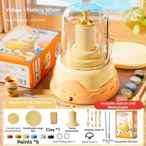 Childrens No-Bake Clay Pottery Kit