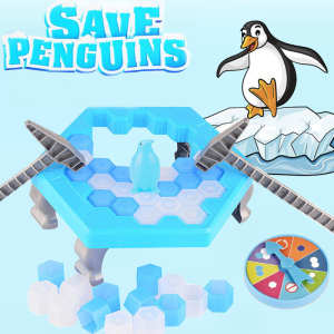 Family Games Board Toys Penguin Trap Ice Breaker Toy Save Penguin On Ice Block Party Supplies