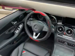 【COD】3D Honeycomb Anti-Slip Steering Wheel Cover | Breathable steering wheel cover | steering wheel cover | Sweatproof steering cover | Anti-slip steering cover | Microfiber steering wheel cover | D shape Steering Wheel Cover