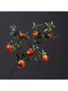 FENGHONGTAO | Pomegranate with Leaves Simulation Flower Home Decor