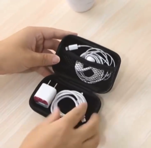 Earphone case and Cord holder /Coin purse