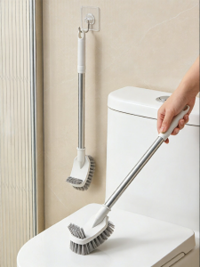 No-Dead-Zone Hangable No-Drilling Toilet Brush