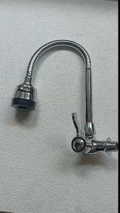 [VIENA] Kran Angsa Fleksibel Kran Cuci Piring Keran Sink Kran Dapur Dinding Body Besar Anti Karat 6621ST-H3