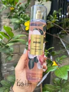 Xịt Thơm Toàn Thân Bath Body Works Rose Fine Fragrance Mist Hương Thơm Hoa Quả Thơm Nhẹ Tươi Mát 236ml
