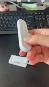 Liqi | USB Rechargeable Portable Flexible Night Reading Lamp Easy Clip 3-Color Warm Cool White Daylight Book Light