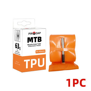 PINMOAP 1/2/5/10PCS Lightweight TPU Inner Tube Mountain Bike Tire Replacement Tube 24/26/27.5/29 MTB Bicycle Air Chambe