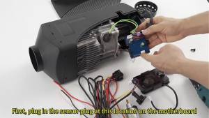 5KW Air Diesel Parking Heater LCD Monitor Switch Remote Control Board Control Board Accessories For Car Truck Van Boat