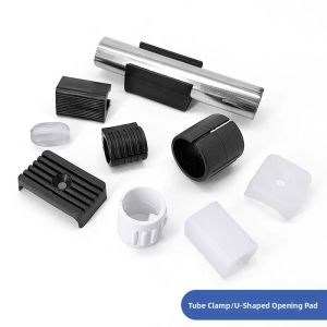 U-Shaped Chair Leg Pads round Tube Open Foot Covers Furniture Protection Accessories Home Decor Tablecloth Chair Leg Caps