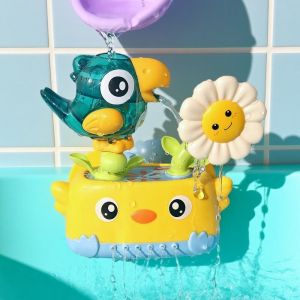 Water Activated Flowering Bath Toy Duckling Sprinkler for Boys And Girls Swimming Pool Toy Water Play Toy for Kids