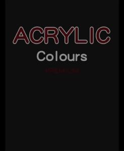 Professional Acrylic Paint Set 12/24 Colors 12ml/Tube Fabric Paint Waterproof Pigment Painting Set With Brush&Palette