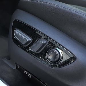 Toyota RAV4 XA50 2019-2025 Nút Điều Chỉnh Ghế Ô Tô Hybrid Nút Điều Chỉnh Nút Bấm Vỏ Bọc Miếng Dán Trang Trí Bằng Thép Không Gỉ Đường Viền Nội Thất Bằng Thép Không Gỉ