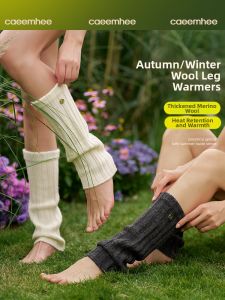 CAEEMHEE | Knee Protection Leg Warmth Long Socks