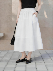 Semir | Textured Split Seam Skirt Half-Skirt