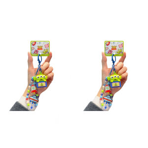 Herocross | HEROCROSS Toy Story Three Eyed Boy Strawberry Bear Buzz Lightyear Ham Pig Keychain Cartoon Phone Bead Chain Car Acg Pendant Gift