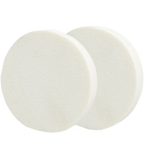 6/2Pcs Facial Powder Foundation Puff Round Shape Portable Soft Cosmetic Puff Makeup Foundation Sponge Wet Dry Use Beauty Tools