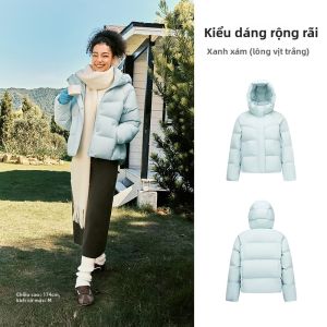 Semir | Áo Khoác Nỉ Hoodie Đệm Lông Ngỗng Nhẹ 90 Phong Cách Thoáng Mát