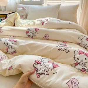 Washed Cotton Comforter Soft Cozy Warm Cartoon Dormitory Heating Quilt Autumn Winter New Arrival Sanrio Cloud Gentle Polyester Fiber