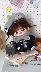 New Duffle Coat 20cm Doll Cloth Stuffed Toys 5pcs Clothes 20cm Doll Clothes Accessories Gift Ideas