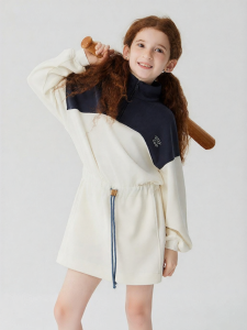 JOLLY BEAN | Retro Patchwork Elastic Sport Dress for Girls
