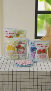 Bánh Ăn Dặm Mămmy Chống Hóc Hương Vị Trái Cây Tươi Vitamin & Chất Xơ Dồi Dào Dành Cho Bé 6 Tháng - Gói 12 Gói Tặng 6 Gói DHA
