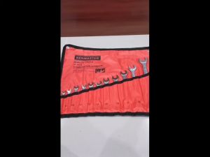 KUNCI RING PAS SET 11 PCS KENMASTER - COMBINATION WRENCH 8-22 MM - RINGPAS -  Lengkap Kunci Ring Pas 11PCS 8 - 22 mm