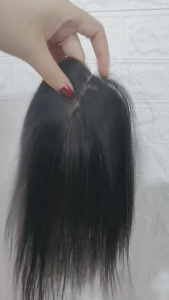 Hair Piece Covers Straight Clip-In Topper Toupee and 3 Clips for Natural Hair Coverage Straight Hair Extensions Hair Topper Hairpiece