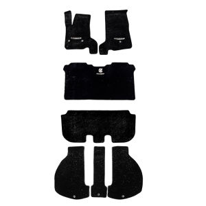 SHISHUAI | Customized Star Velvet Car Mats Middle Row