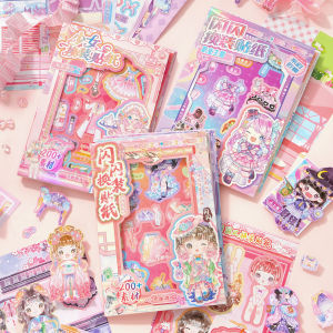 New Cartoon Girl Scene Changeover Stickers Childrens Quiet Educational Toys Girls Dress-Up Game Decals Kids Intelligence Playthings