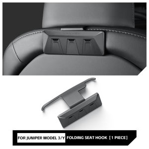 For Tesla Model Y Juniper 2025 2026 Model 3 Highland 2024 2025 2026 Car Hidden Seat Hook Headrest Rear Hook Interior Accessories