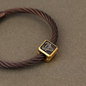Chow Sang Sang  周生生 999 Gold Charme Chinese Zodiac Ox Charm for Men 96283C  (Bracelet Not Included)