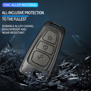 3 Buttons Remote Smart Key Case for Ford Focus C-Max Mondeo Kuga Fiesta Focus Titanium FOB Keys Shell Replacement