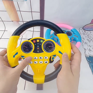 NIKO Kids Simulation Steering Wheel Toy with Music Light Manibela Car Ckn Toys Spinner Toy Early Educational Toys For Kids Boys Girls Gifts