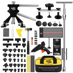 Super PDR Paint-free Dent Repair Tool Professional Dent Repair Tool Suction Cup Dent Puller Tool Set Car Hail Dent Removal Kit