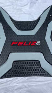 THẢM XE MÁY ĐIỆN VINFAST FELIZ NEO ĐEN DÀY MÀU XÁM KIỂU INDO 2025