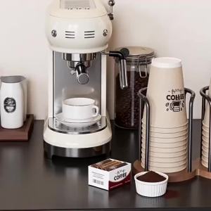 Disposable Cup Holder Multi-function Coffee Cup Organizer Desktop Teacup Storage Rack Table Decor Stand for Home Countertop Use